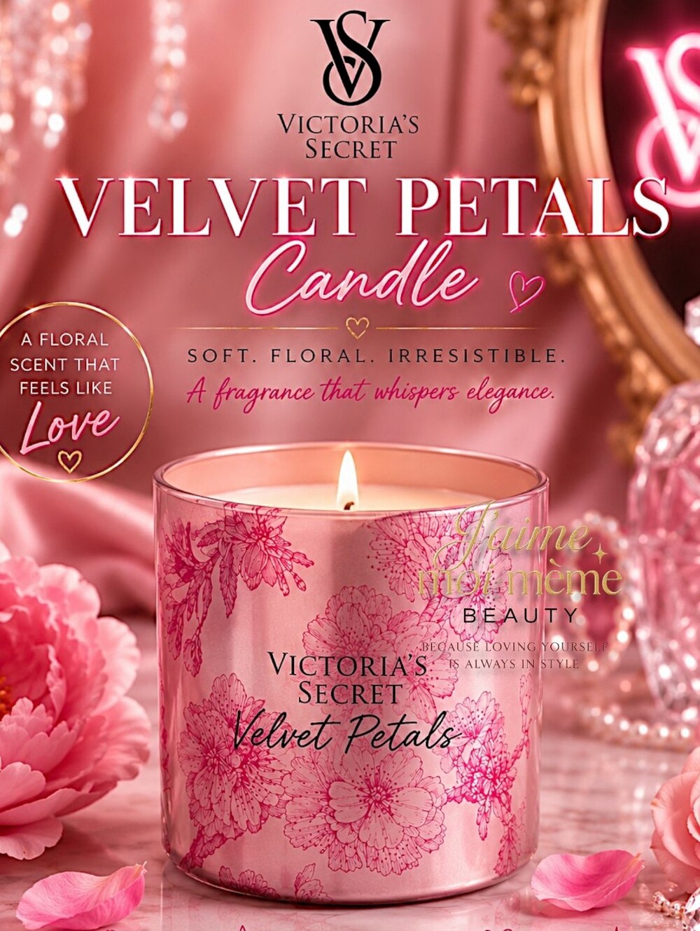 VICTORIA'S SECRET LIMITED EDITION VELVET PETALS CANDLE - VINTAGE Y2K SCENT - NEW